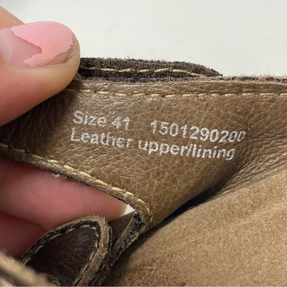 Dansko Women’s 41 Janie Bronze Leather Strappy Slip On Slide Sandals - Picture 7 of 8